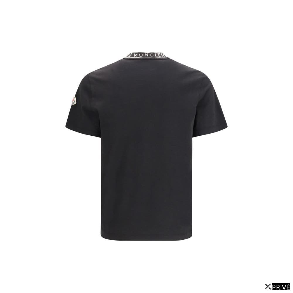 T-shirt noir en Coton — 2