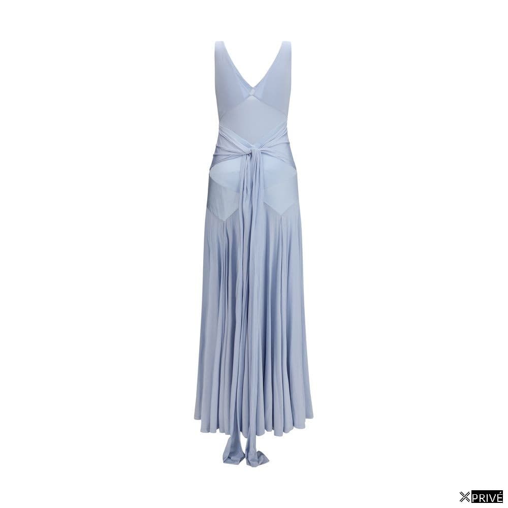 Robe bleue en Viscose — 2