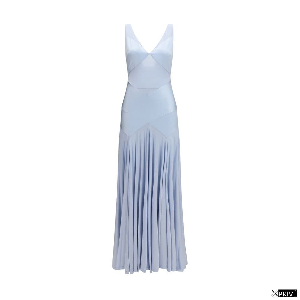Robe bleue en Viscose — 1