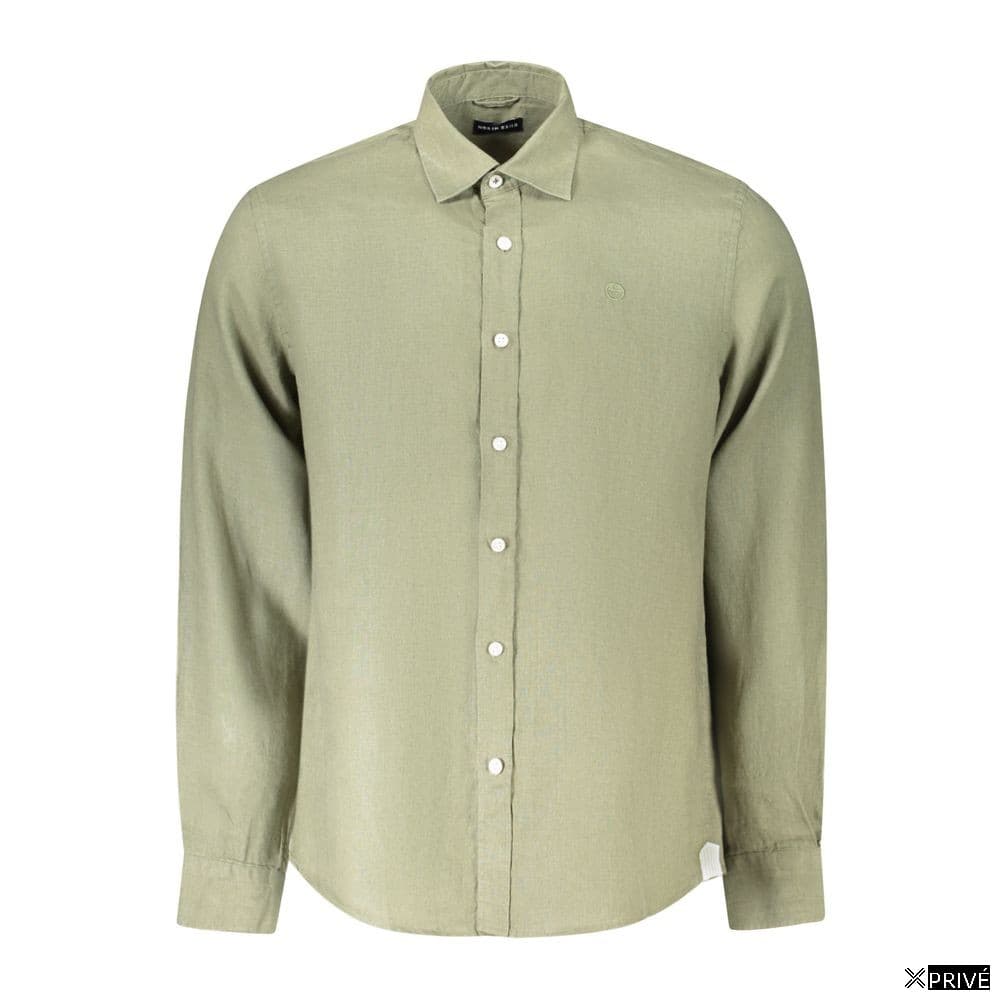 Chemise verte en Lin — 1
