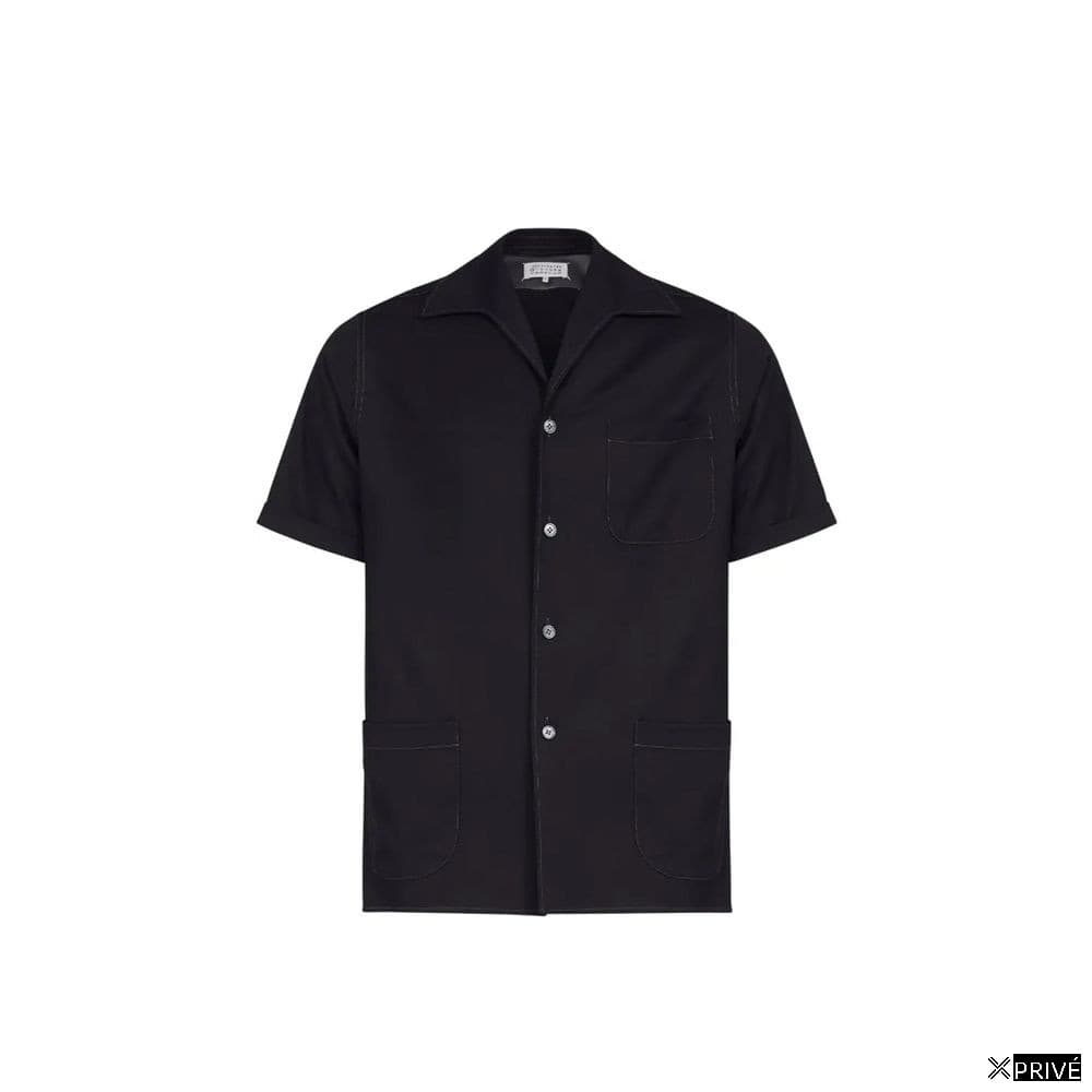 Chemise noire en Laine — 1