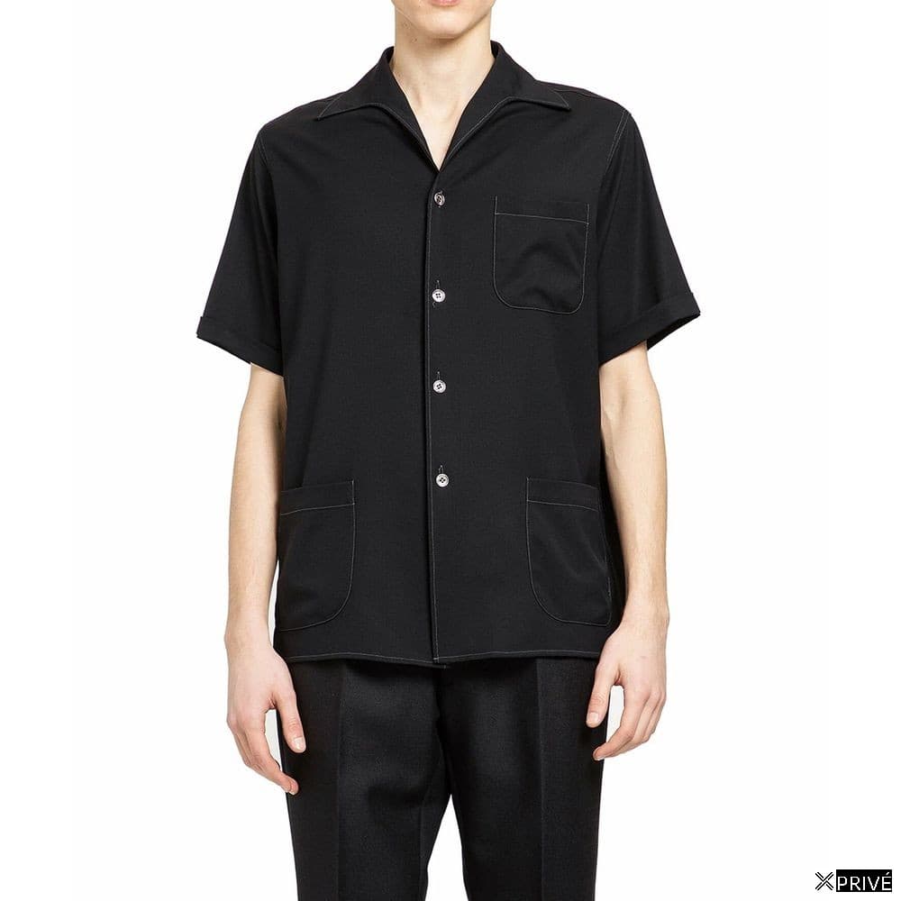 Chemise noire en Laine — 2