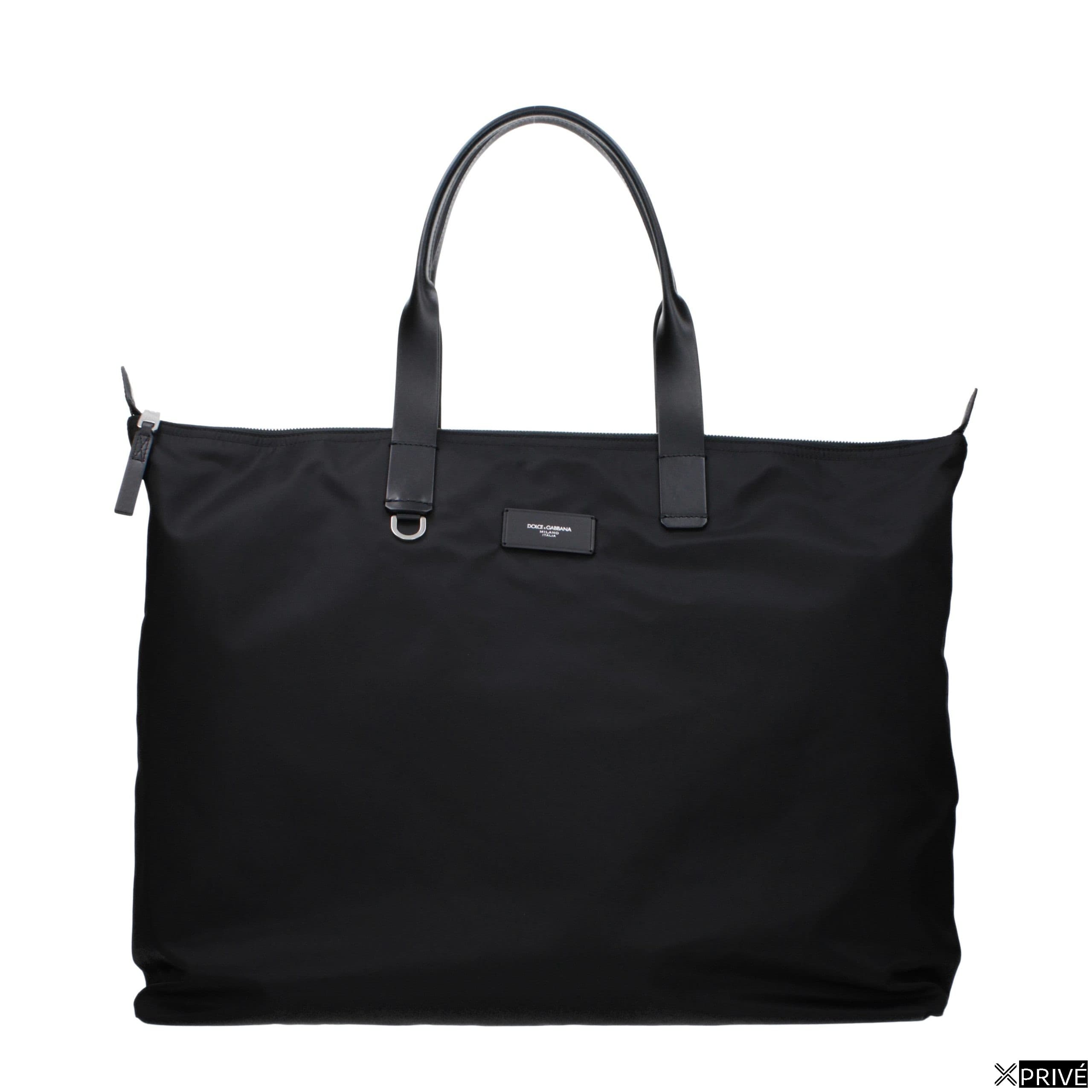 Sac bandoulière noir en Nylon — 1