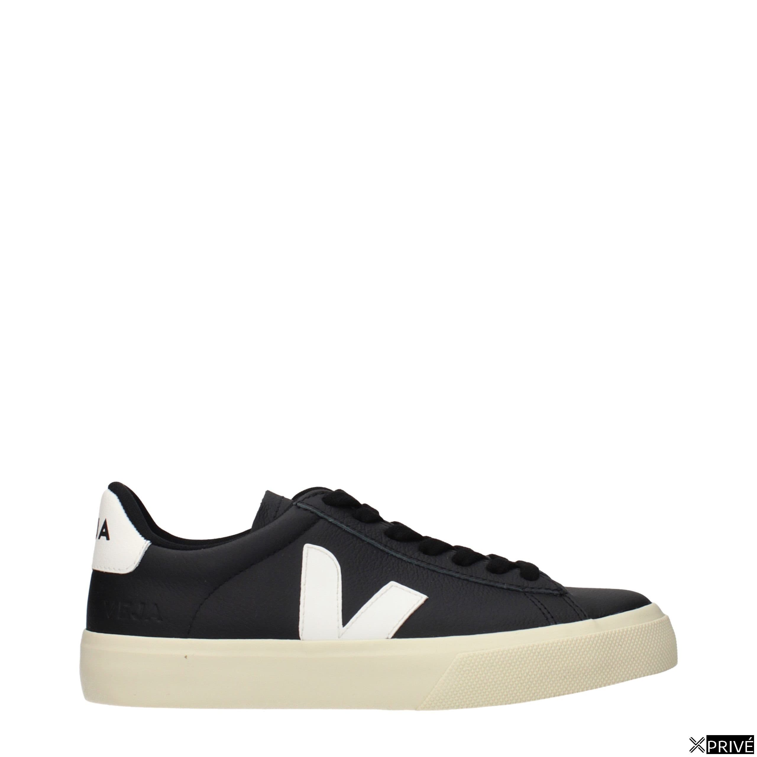 Chaussures de sport noires en Cuir — 1