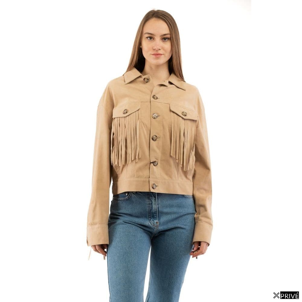Veste beige en Coton — 1