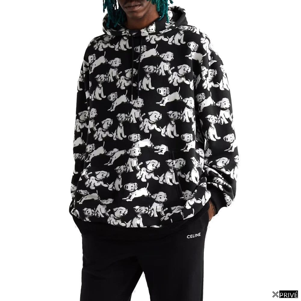 Pull noir en Coton — 2