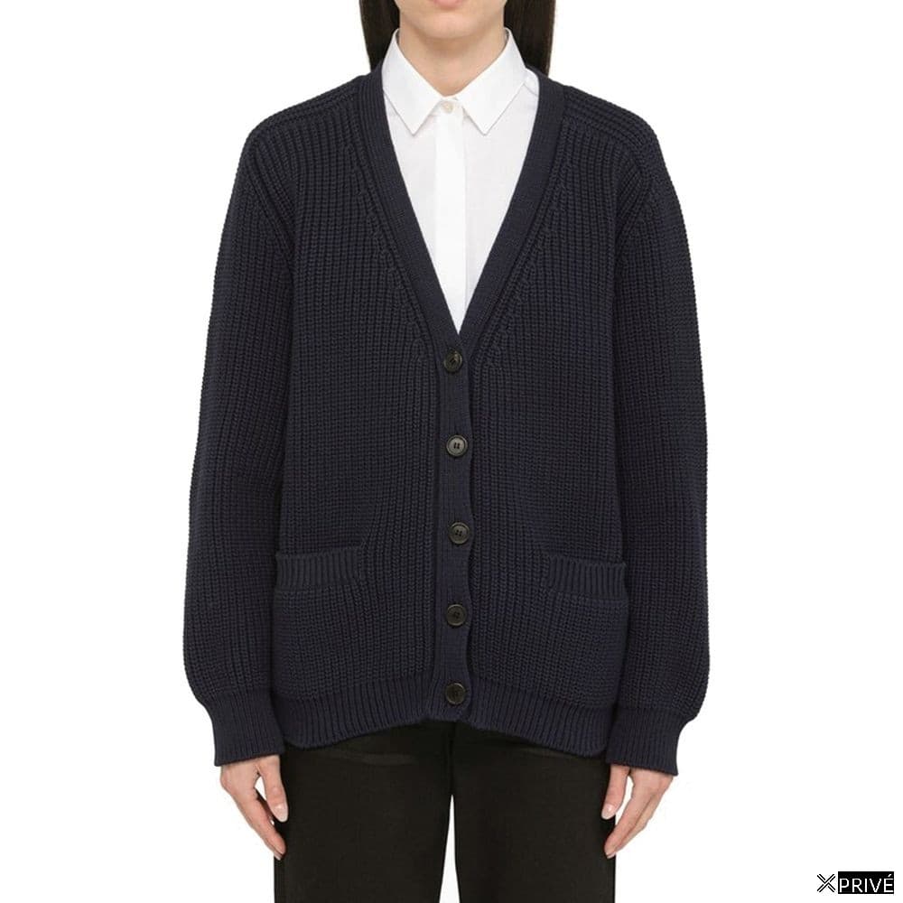Cardigan bleu en Coton — 2
