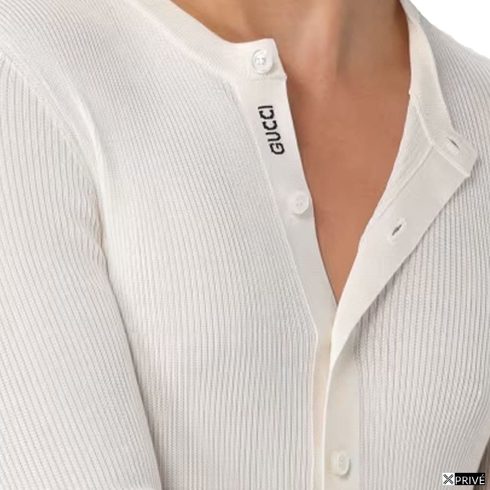 T-shirt blanc en Soie — 4