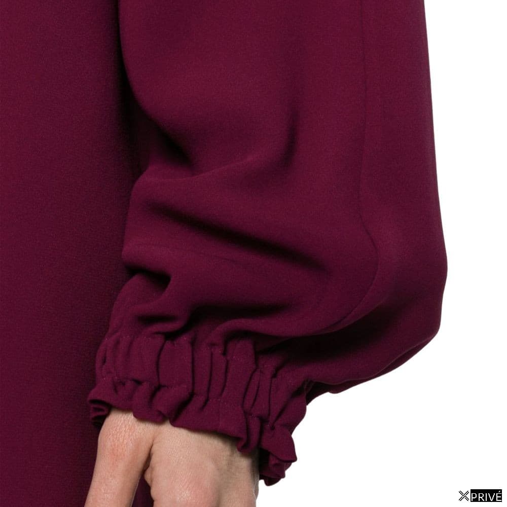 Robe violette en Soie — 4