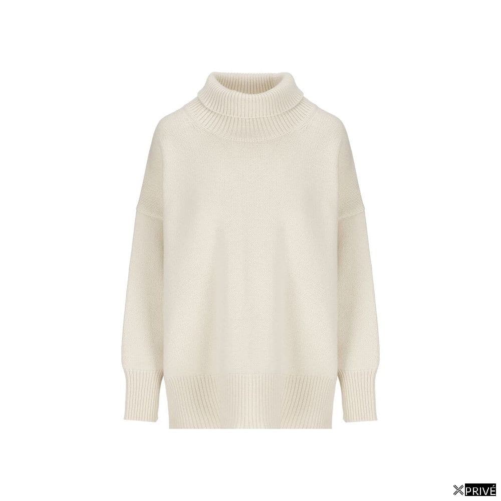 Pull blanc en Cachemire — 1