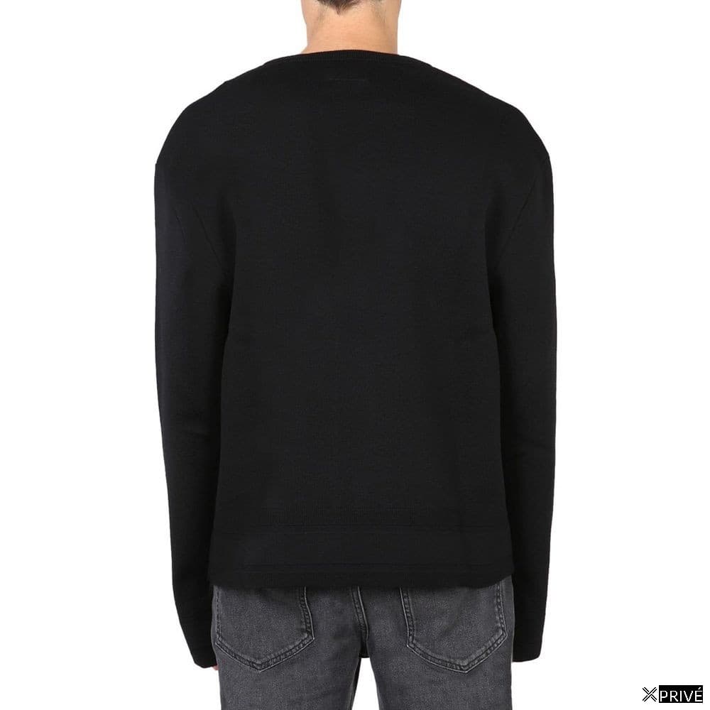 Pull noir en Coton — 3
