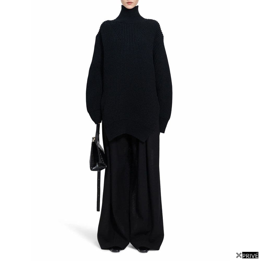 Pull noir en Laine — 2
