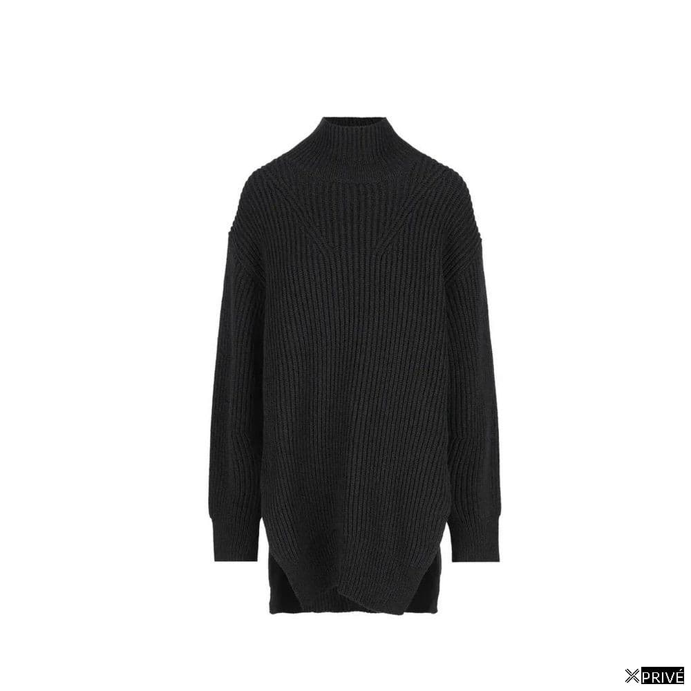 Pull noir en Laine — 1