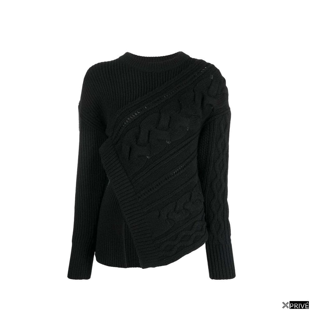 Pull noir en Laine — 1