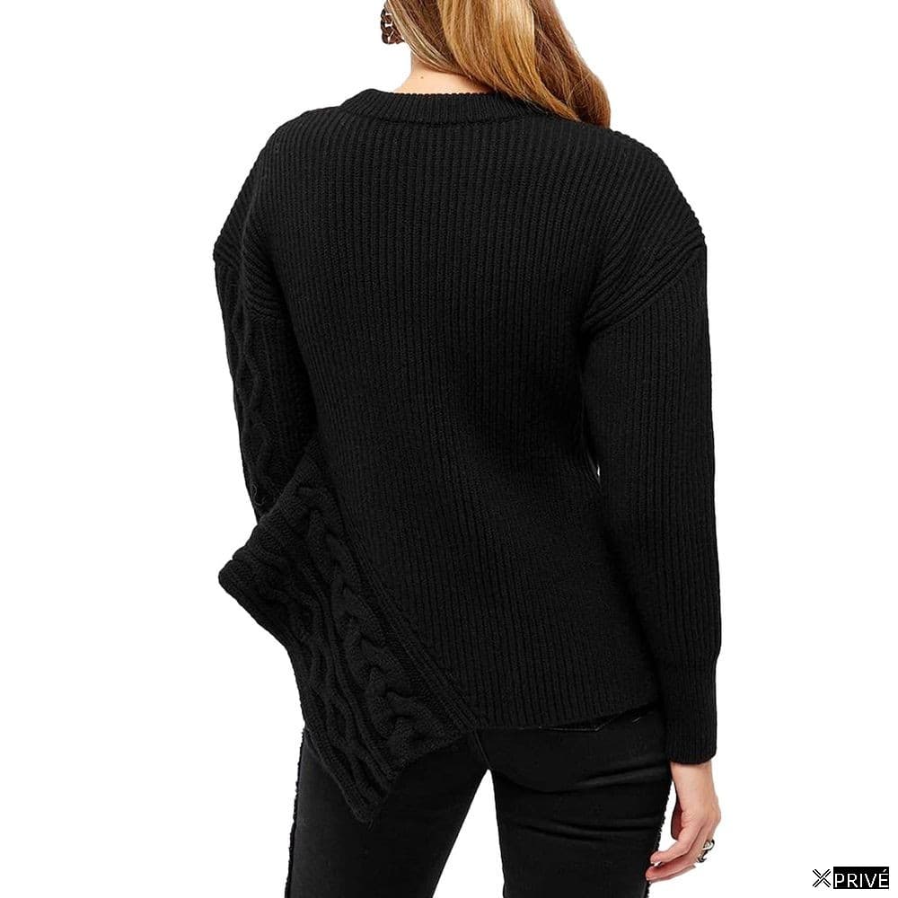 Pull noir en Laine — 3