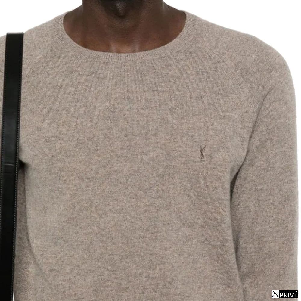 Pull brun en Cachemire — 4