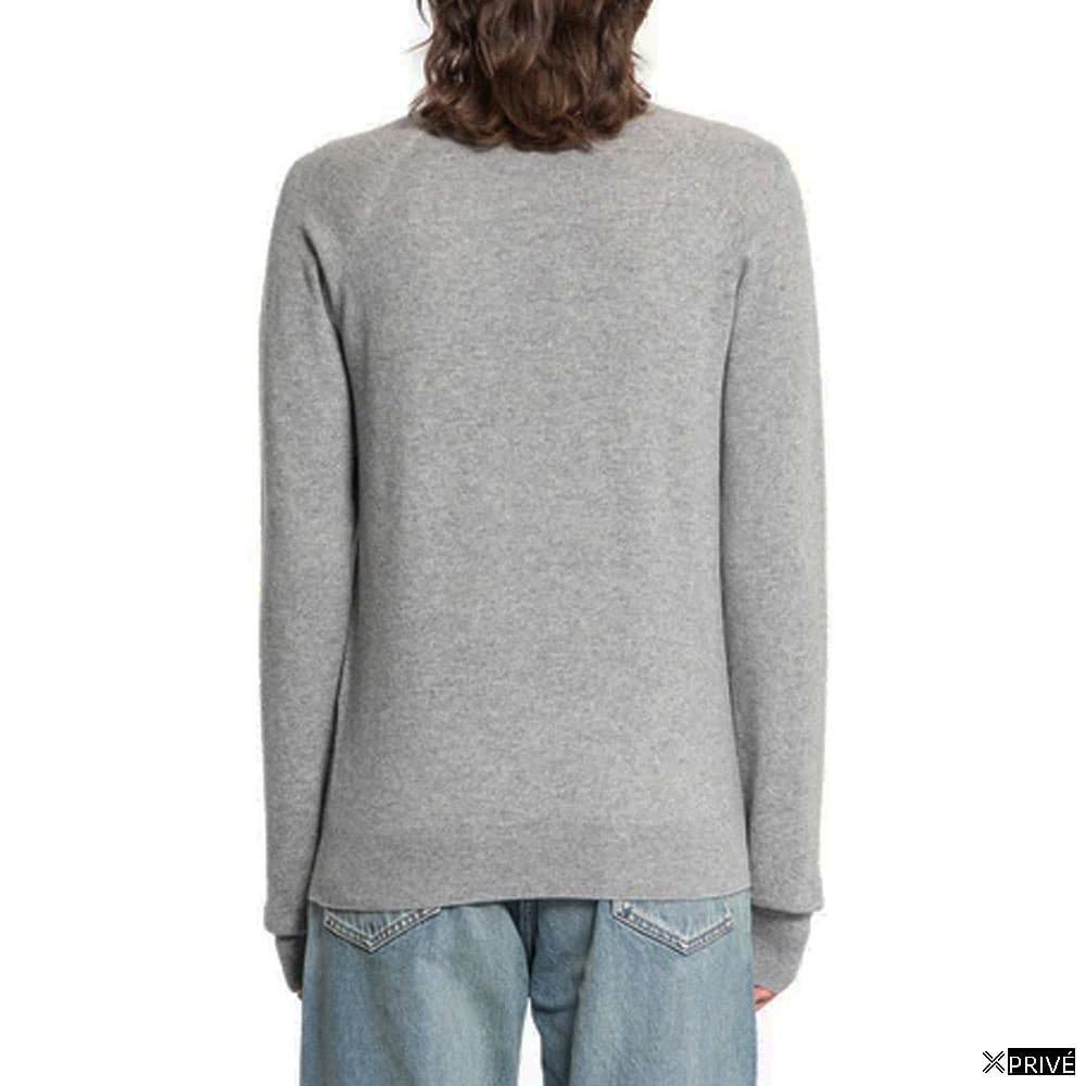 Pull gris en Cachemire — 3