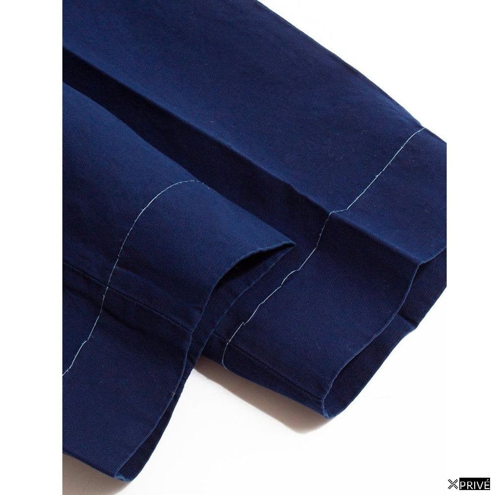 Jeans bleu en Coton — 4