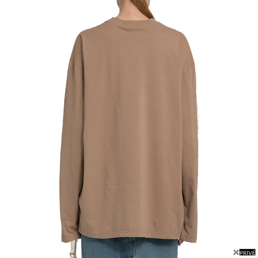Top brun en Coton — 3