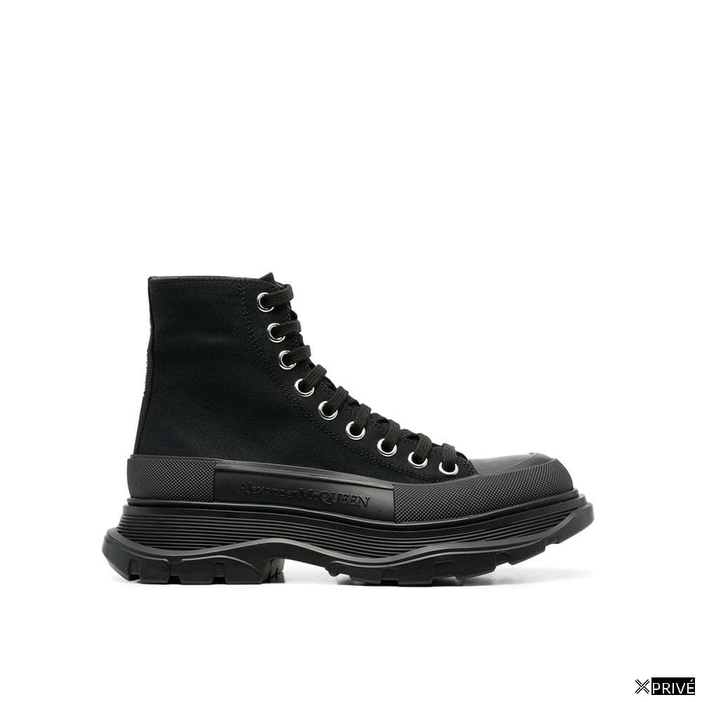 Chaussures de sport noires en Toile — 1