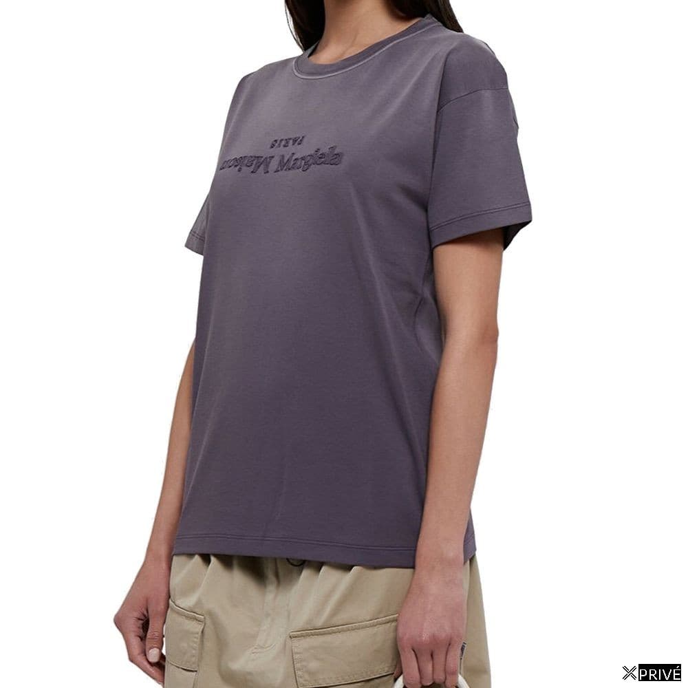 Top violet en Coton — 2