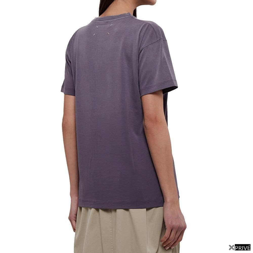 Top violet en Coton — 3
