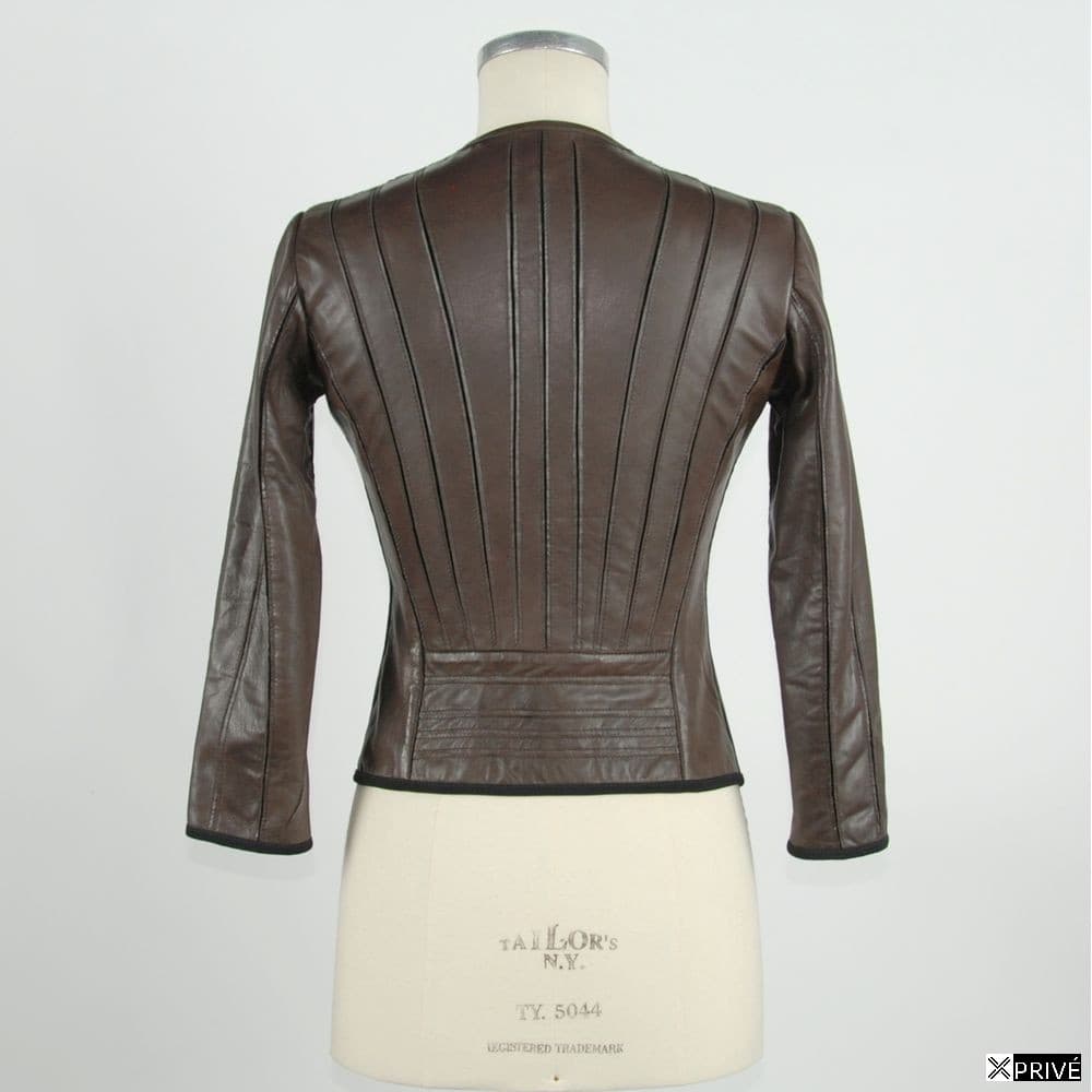Veste brune en Cuir — 2