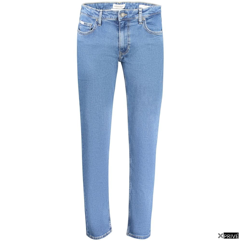 Blue Cotton Men's Jeans — 1