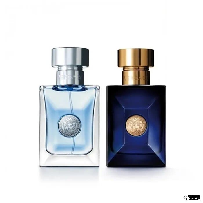 Versace Dylan Blue Man + Pour Homme Eau De Toilette Spray 30ml Set 2 Pieces — 1