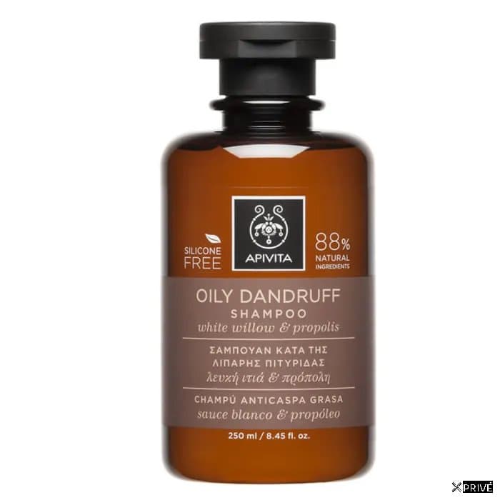 Apivita Oily Dandruff Shampoo With White Willow And Propolis 250ml