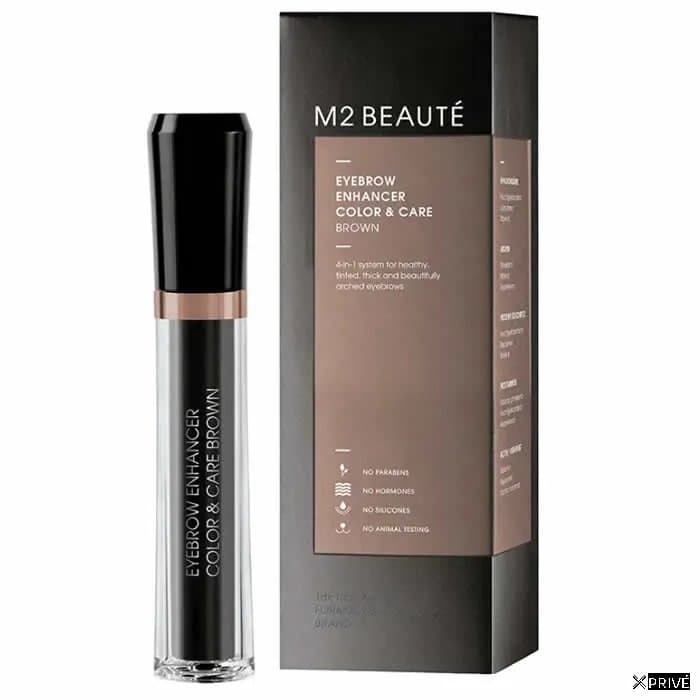 M2 Beauté Eyebrow Enhancer Color Care Brown 6ml — 1