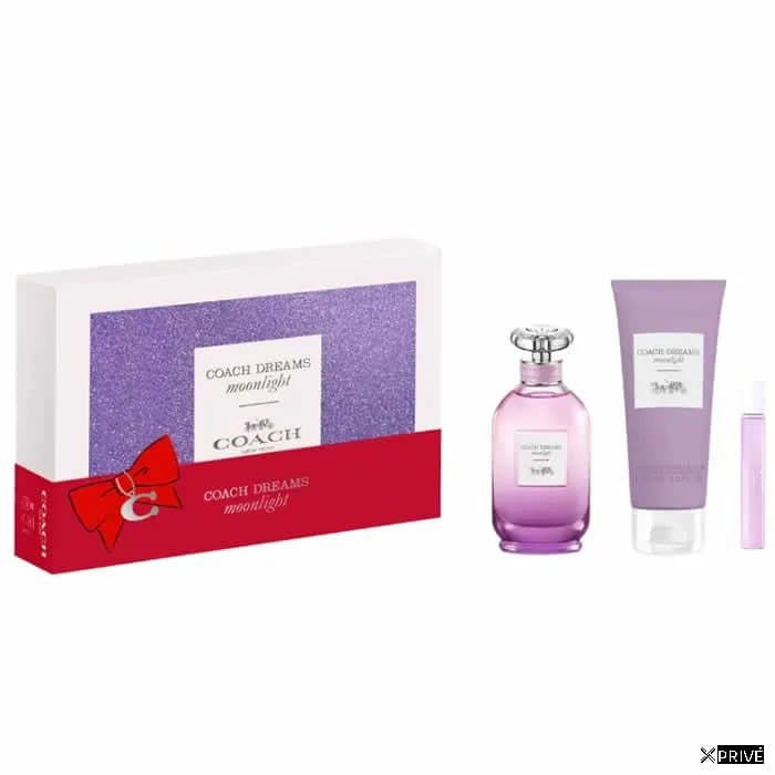 Coach Dreams Moonlight Eau De Perfume Vaporisateur 90ml Coffret 3 Produits — 1