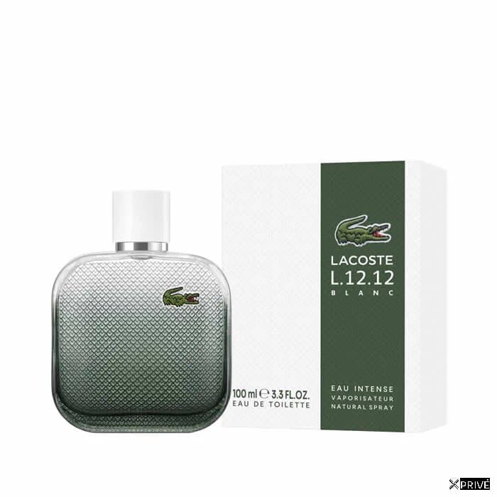 Lacoste L.12.12 Blanc Eau Intense Eau De Toilette Vaporisateur 100ml — 1