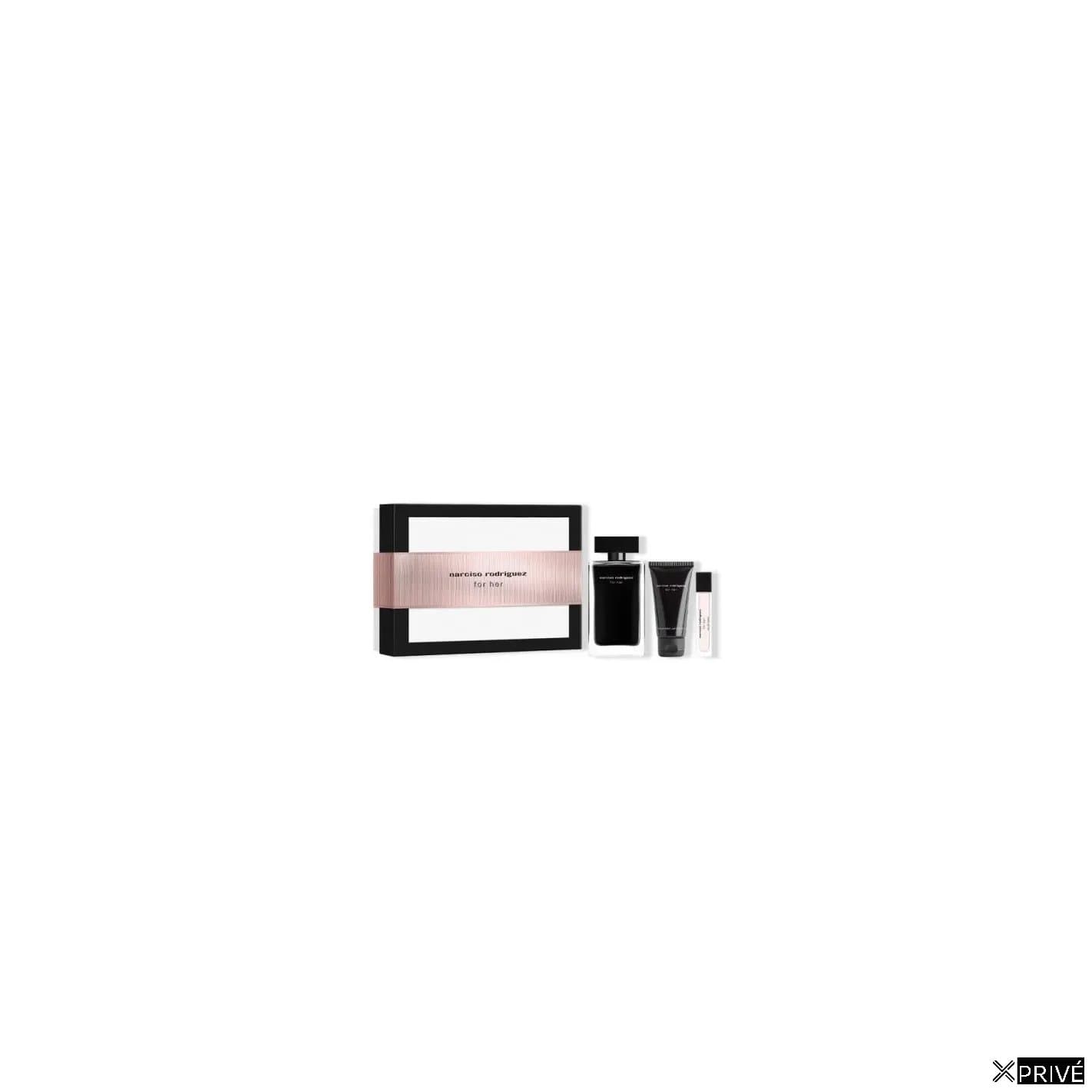 Set Narciso Rodriguez For Her Edt 100ml Body 50ml Edt 10ml — 1