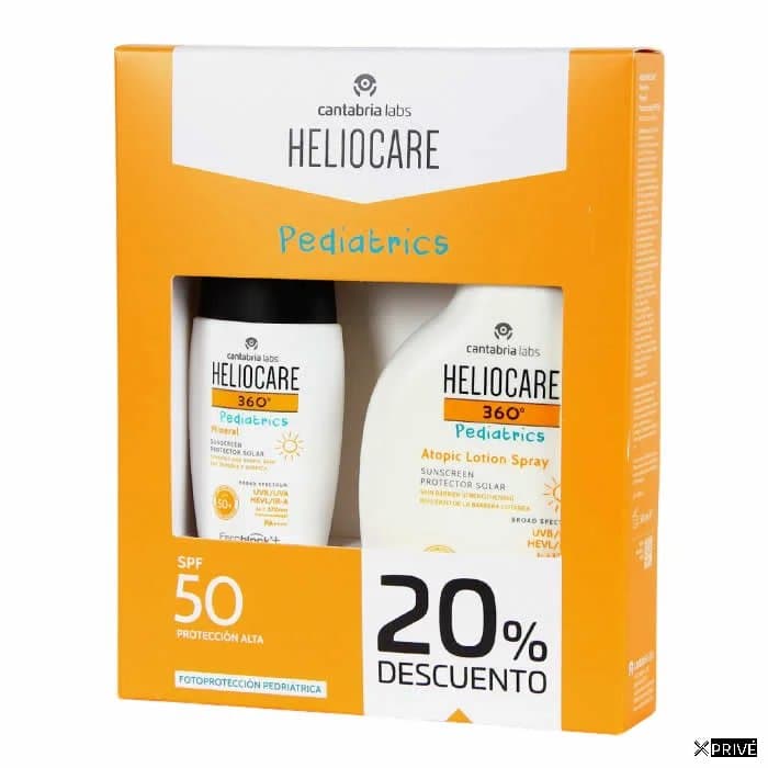 Heliocare Pediatrics Atopic Lotion Spray Spf50 250ml Coffret 2 Produits — 1