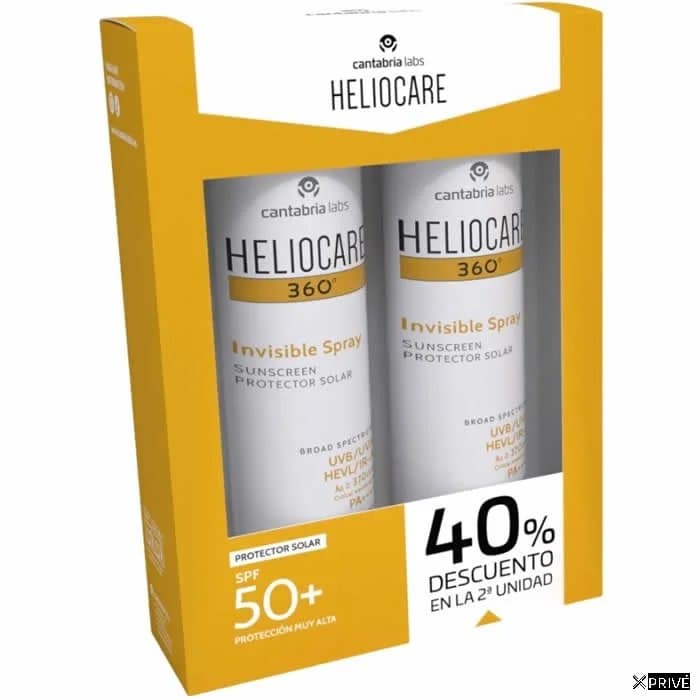 Heliocare 360 Invisible Spray Spf50+ 2x200ml — 1