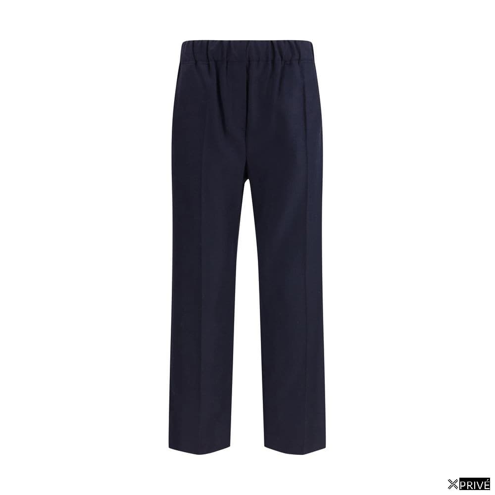 Jeans bleu en Laine — 1