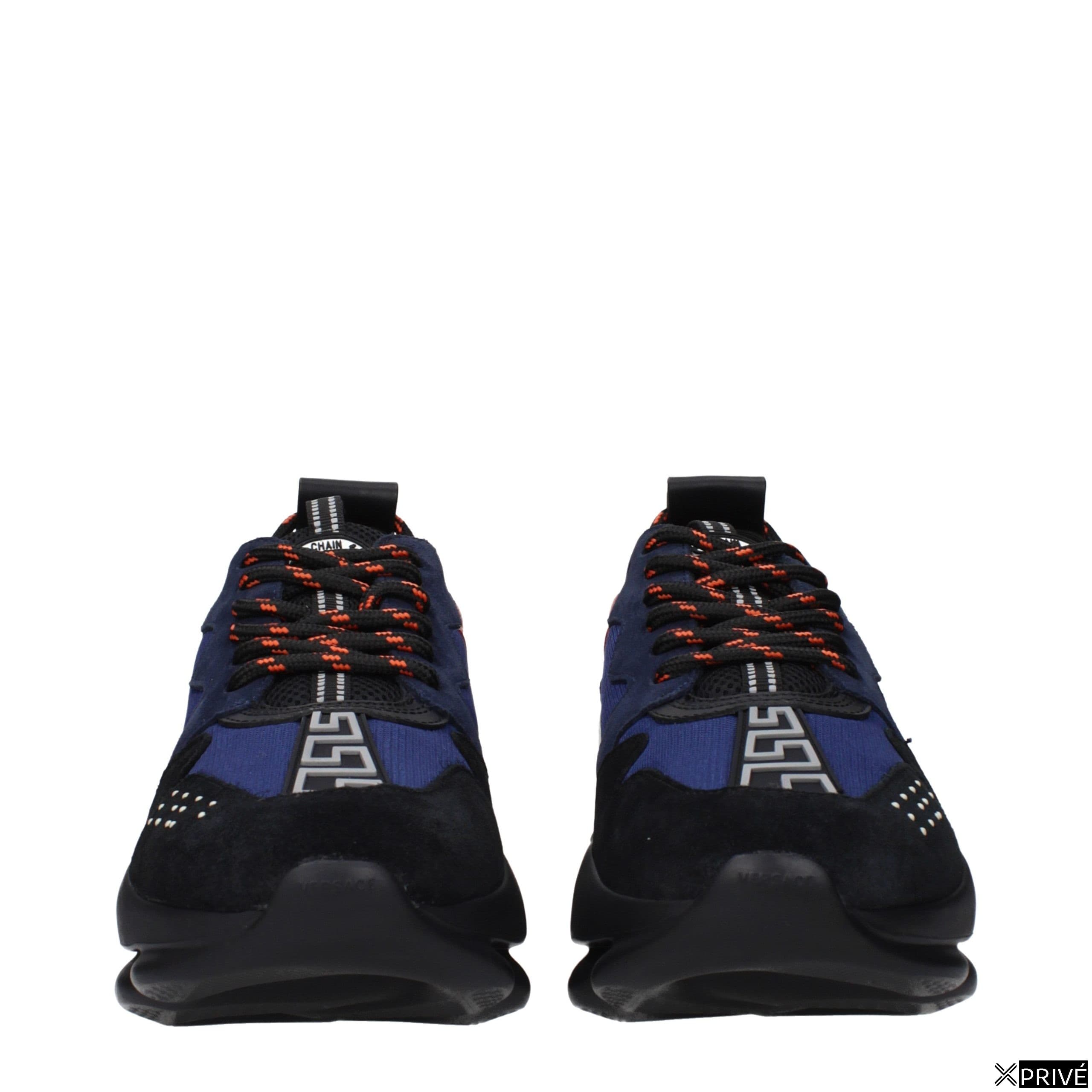 Chaussures de sport bleues en Tissu — 3