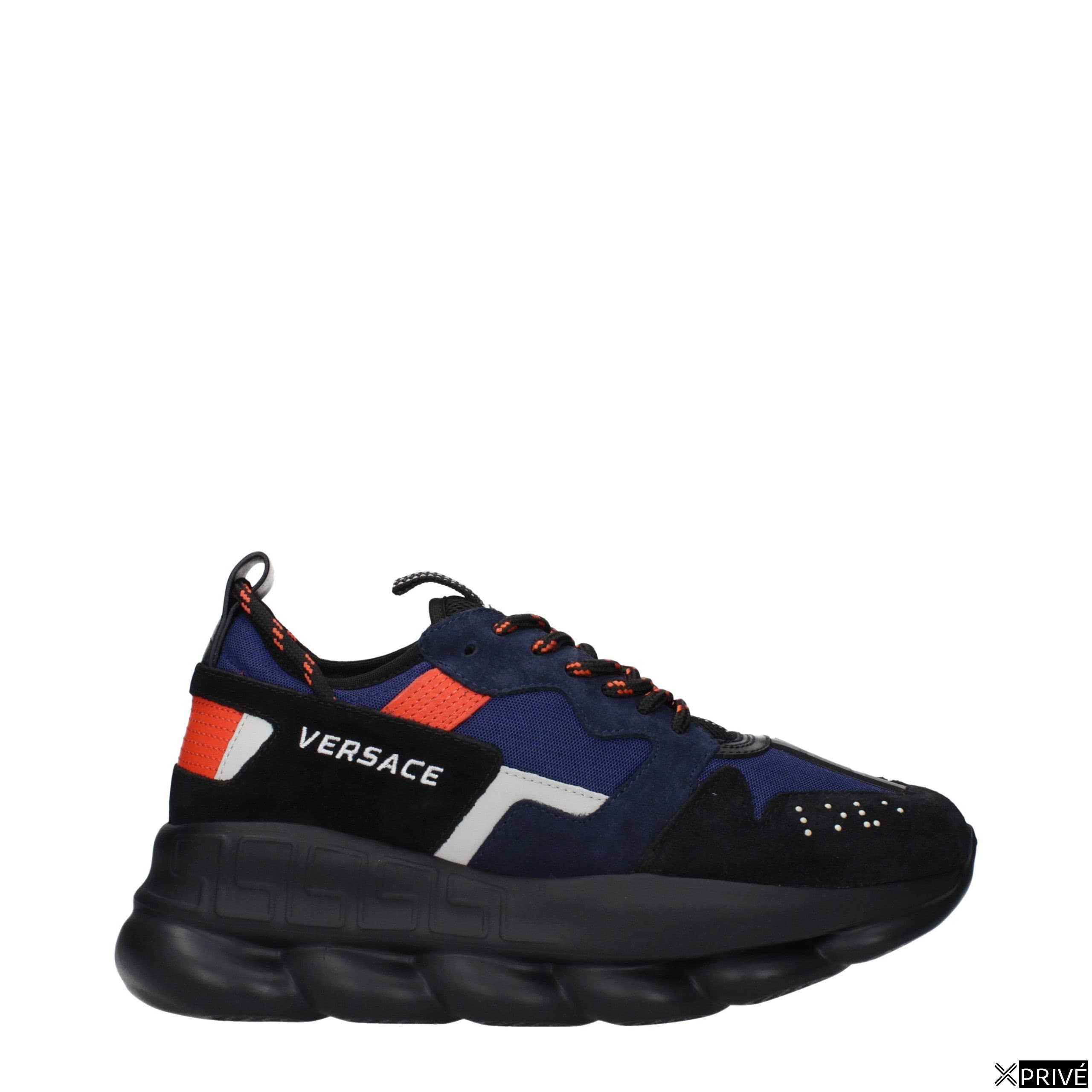 Chaussures de sport bleues en Tissu — 1