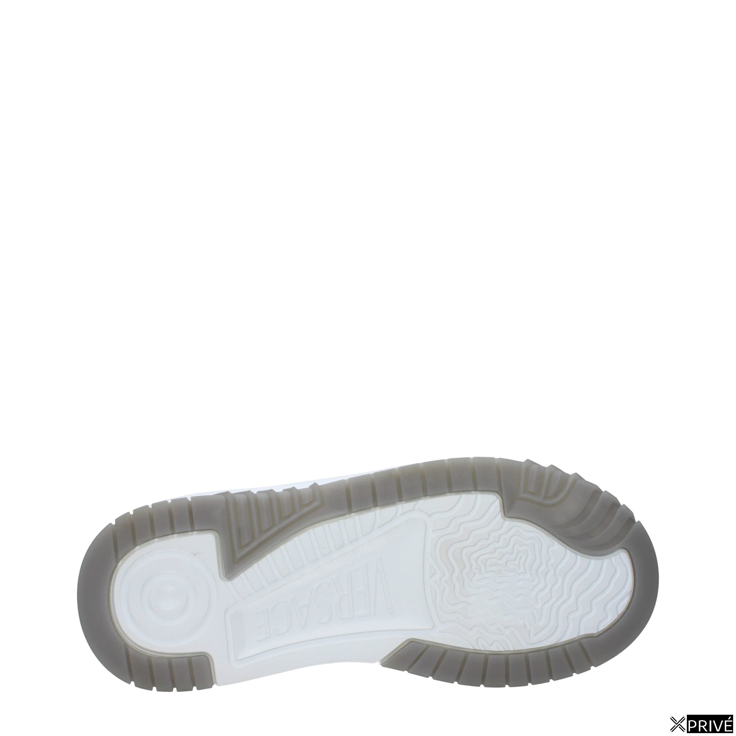 Chaussures de sport grises en Cuir — 5