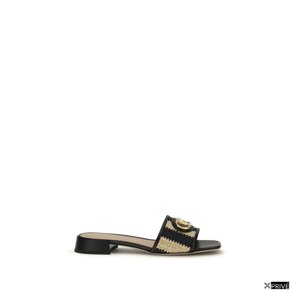 Sandales multicolores en Viscose — 1