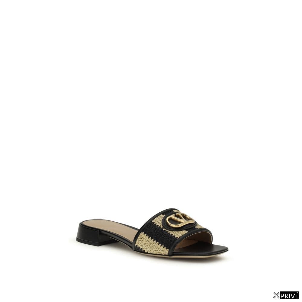 Sandales multicolores en Viscose — 2