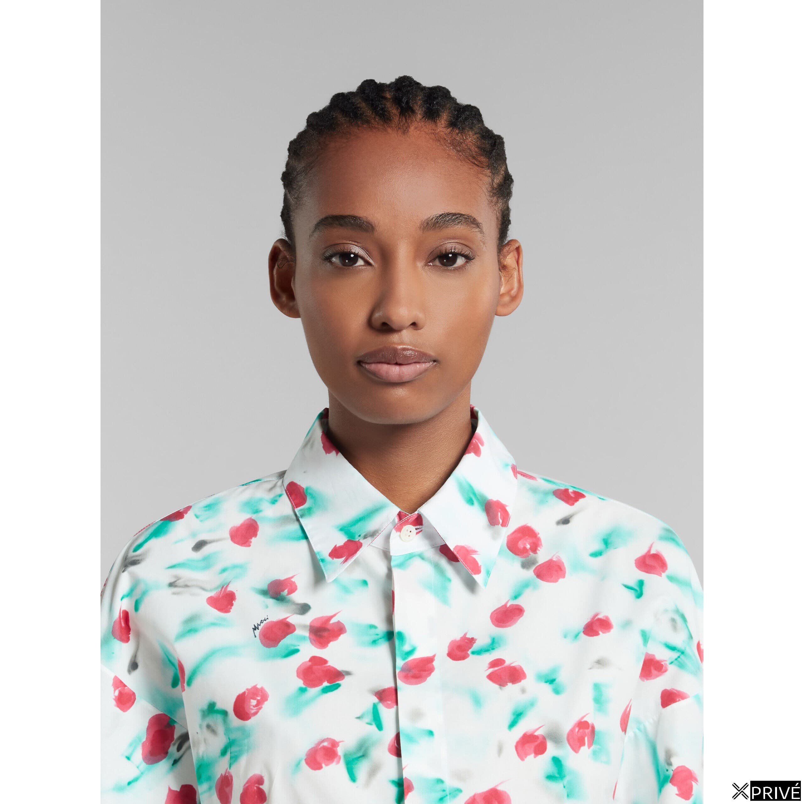 White Fibres Pattern Shirt — 4