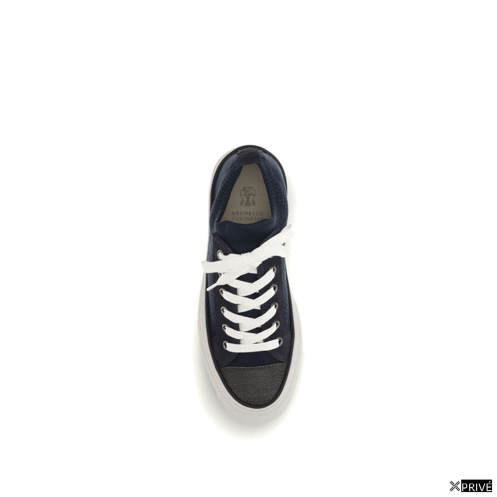 Chaussures de sport noires en Coton — 4