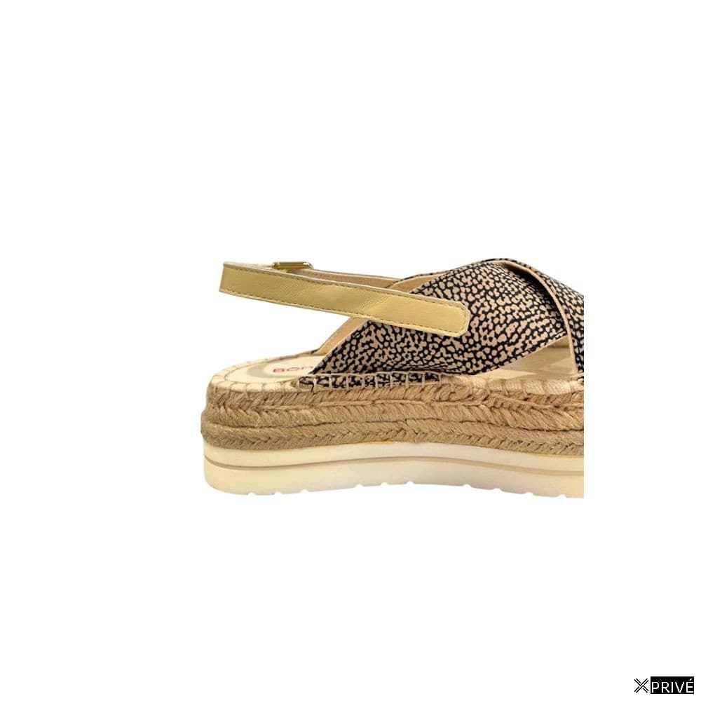 Sandales beiges en Tissu — 4