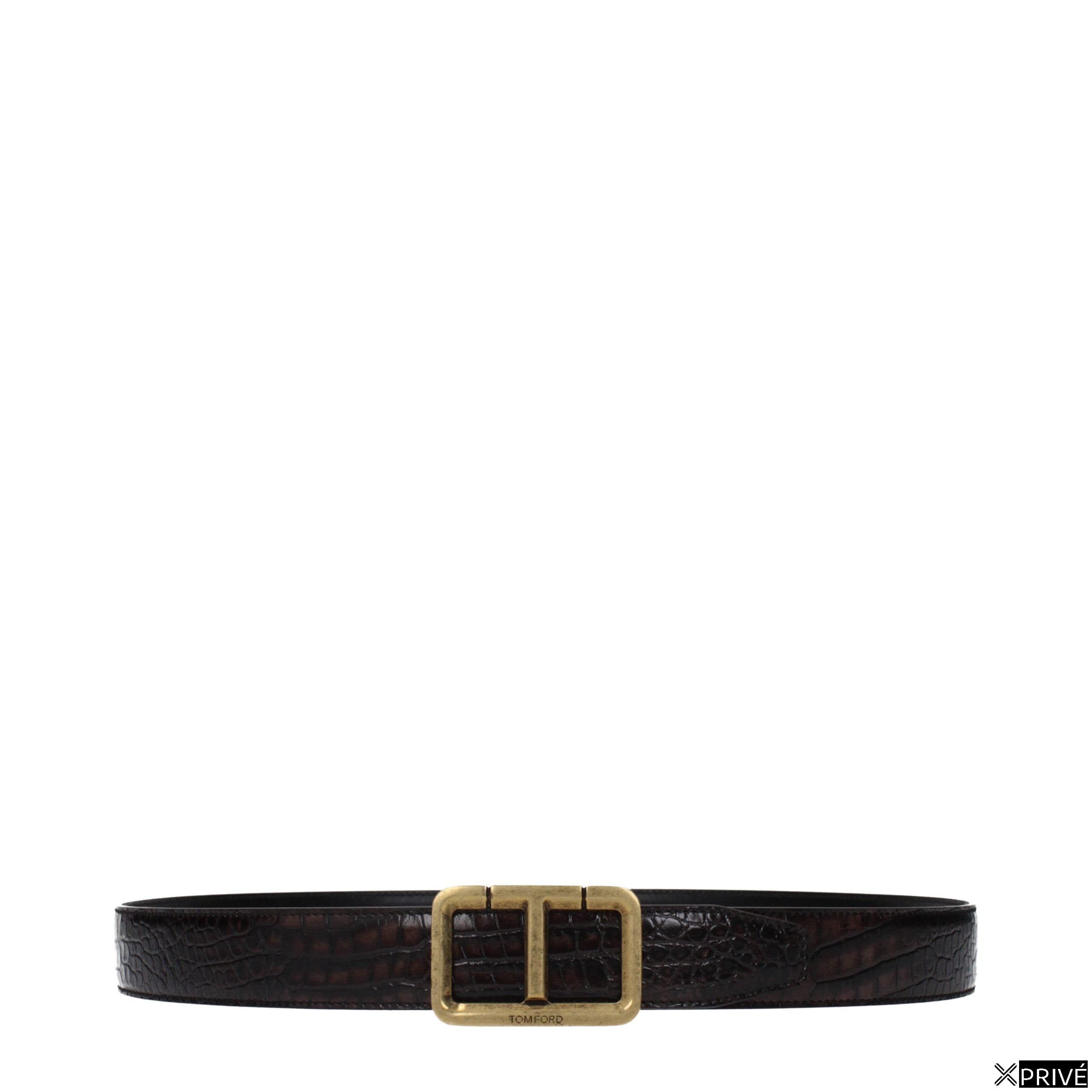 Ceinture brune en Cuir — 1