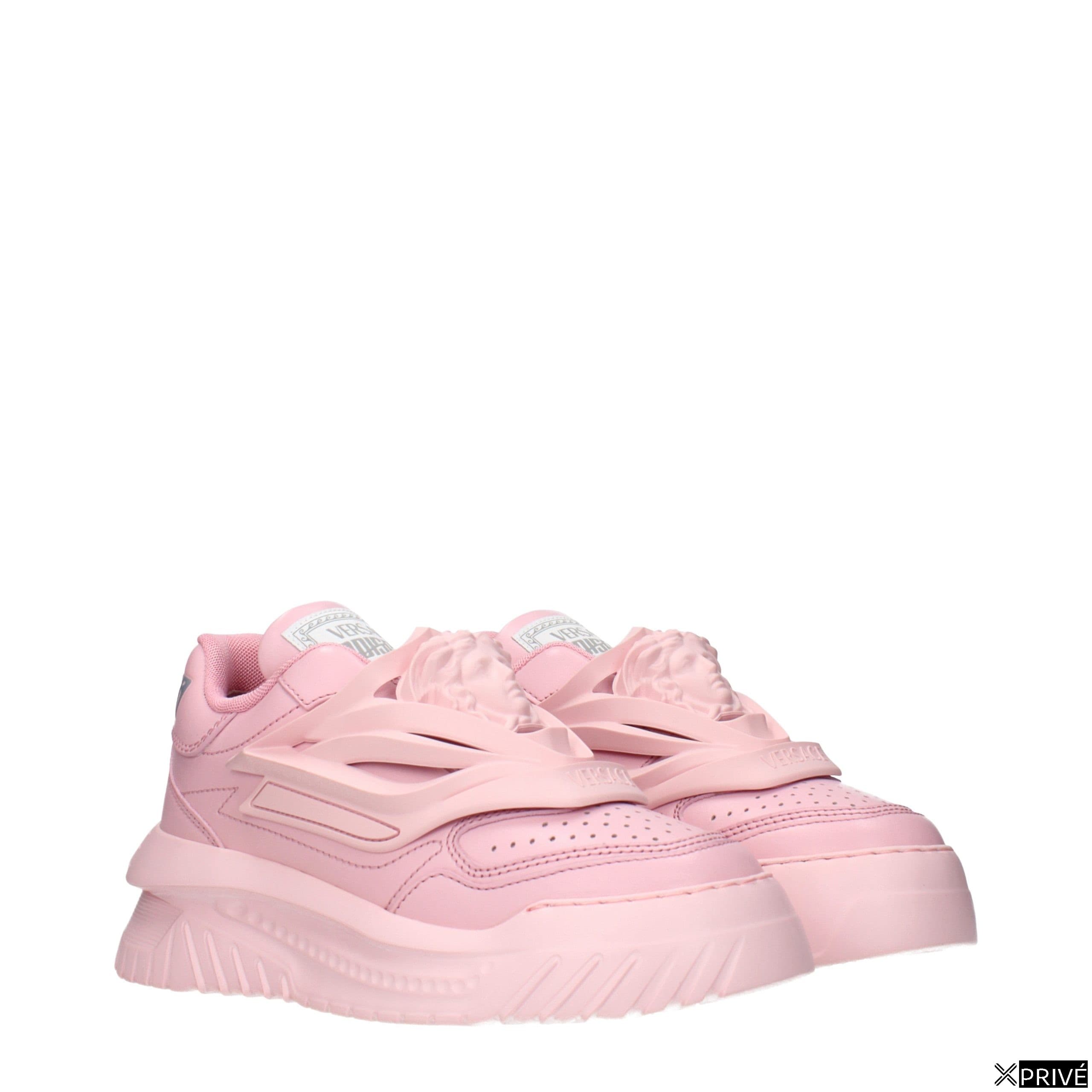 Chaussures de sport roses en Cuir — 2