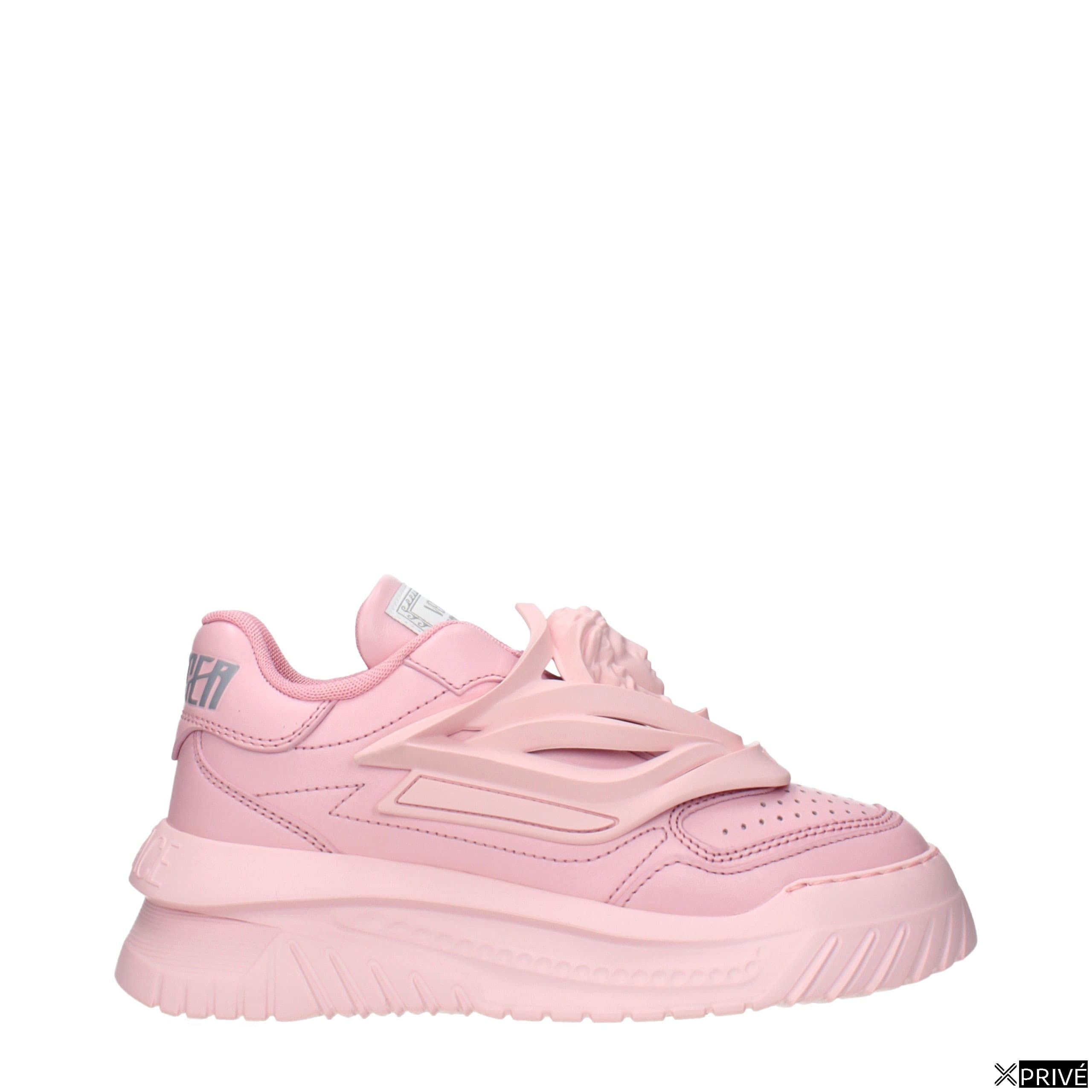 Chaussures de sport roses en Cuir — 1