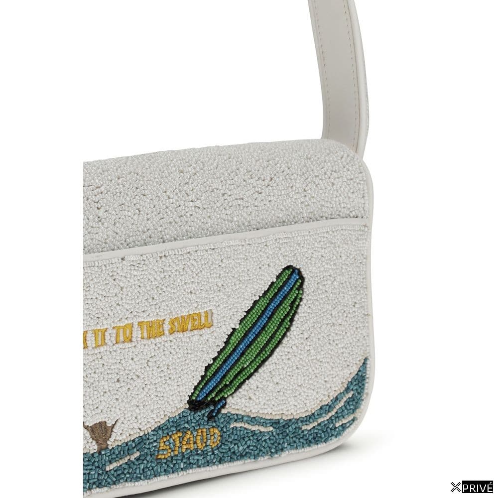 Sac bandoulière blanc — 4