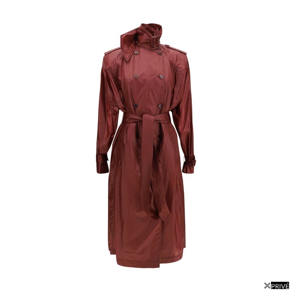 Trench bordeaux en Polyamide — 1